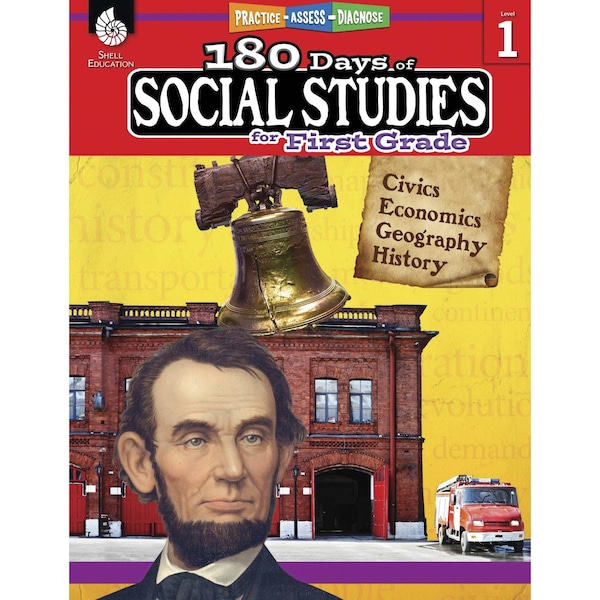 180 Days Of Social Studies For First Grade